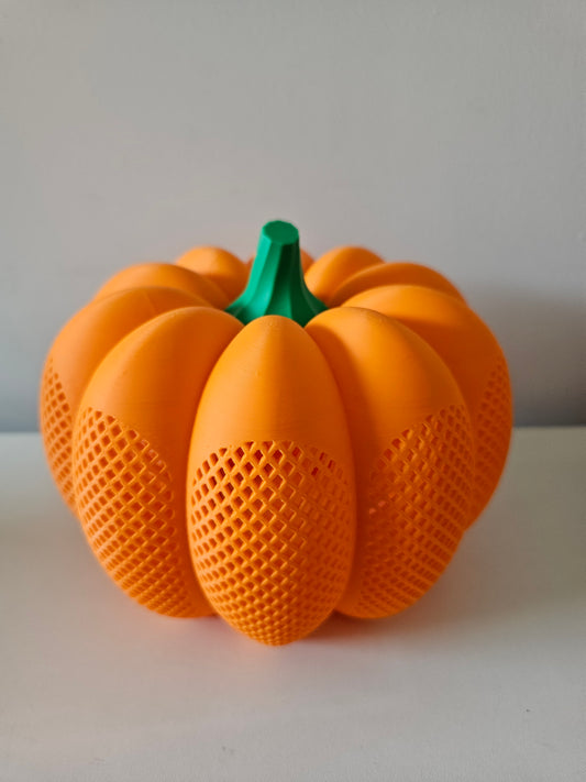 3D-geprinte Pompoen Decoratie β Herfst & Halloween