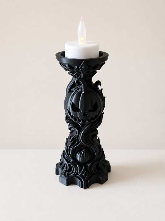 Gotische Pompoenkaarsenhouder β Halloween Decoratie