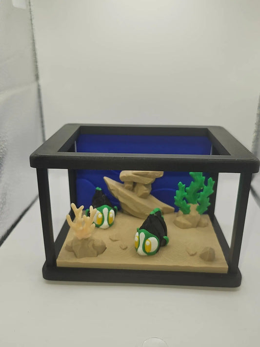 Aquarium with fish - kejsi3dprint