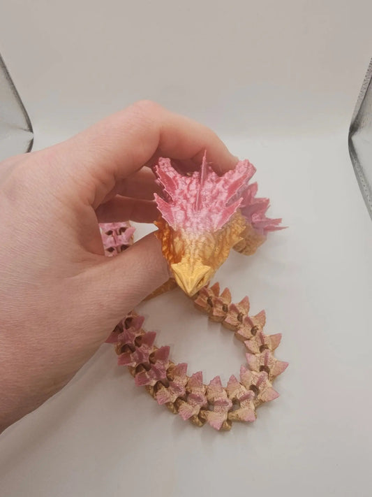 Dragon Pink 55 cm - kejsi3dprint