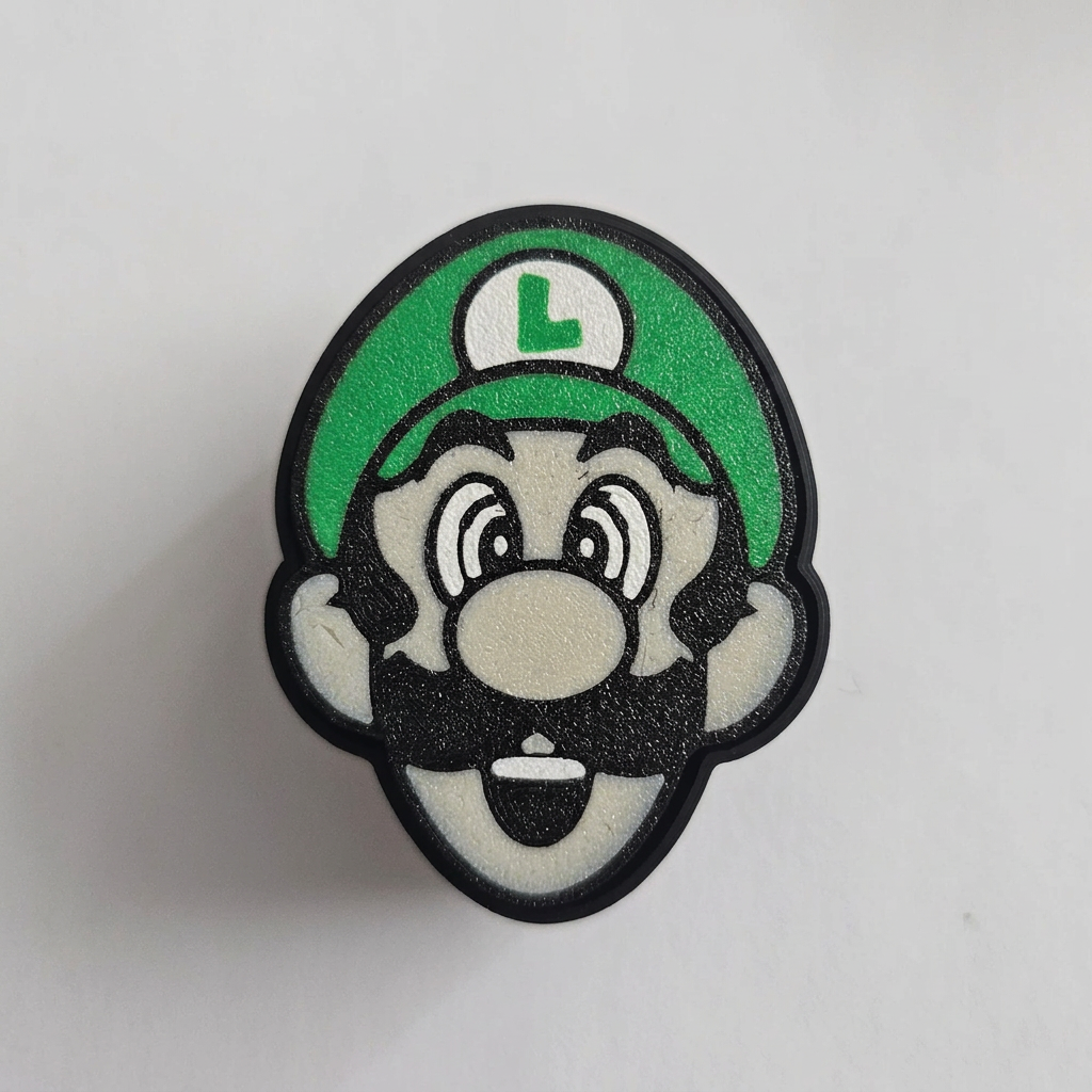Kliker Luigi obrócony i wykadrowany
