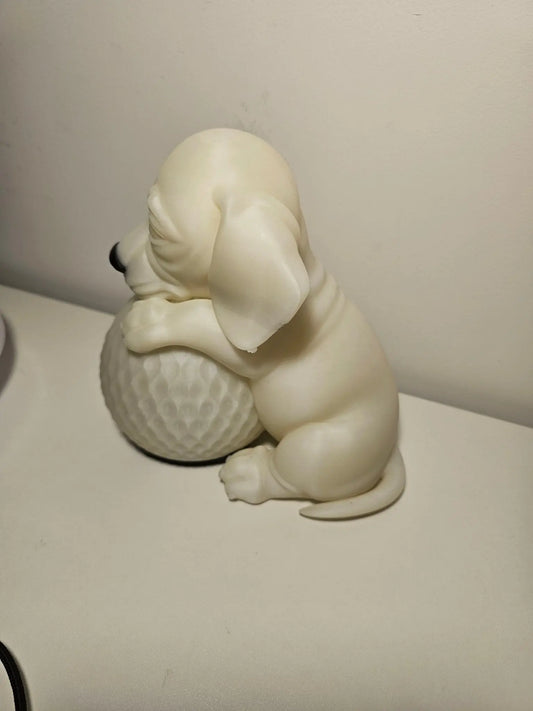Sleeping Dog Night Lamp – subtle light and unique 3D design - kejsi3dprint