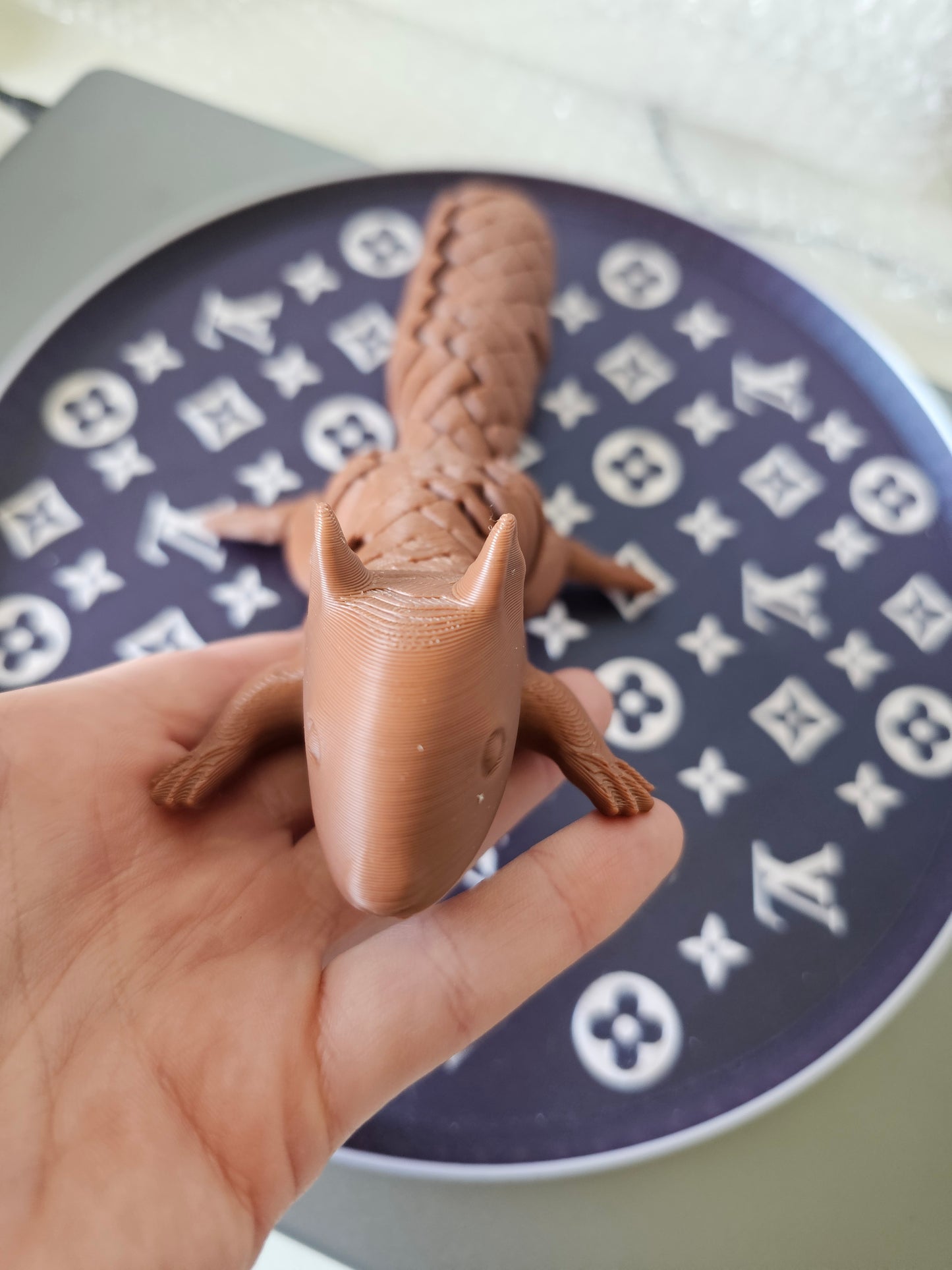 Flexi Squirrel 3D Print 23 cm – Articulated Animal Toy | Fidget & Desk Decor