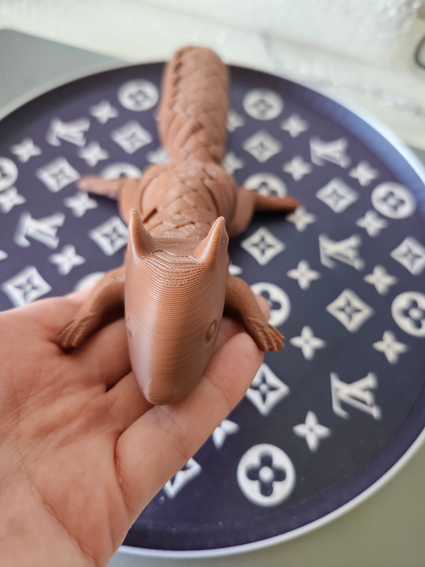 Flexi Squirrel 3D Print 23 cm – Articulated Animal Toy | Fidget & Desk Decor