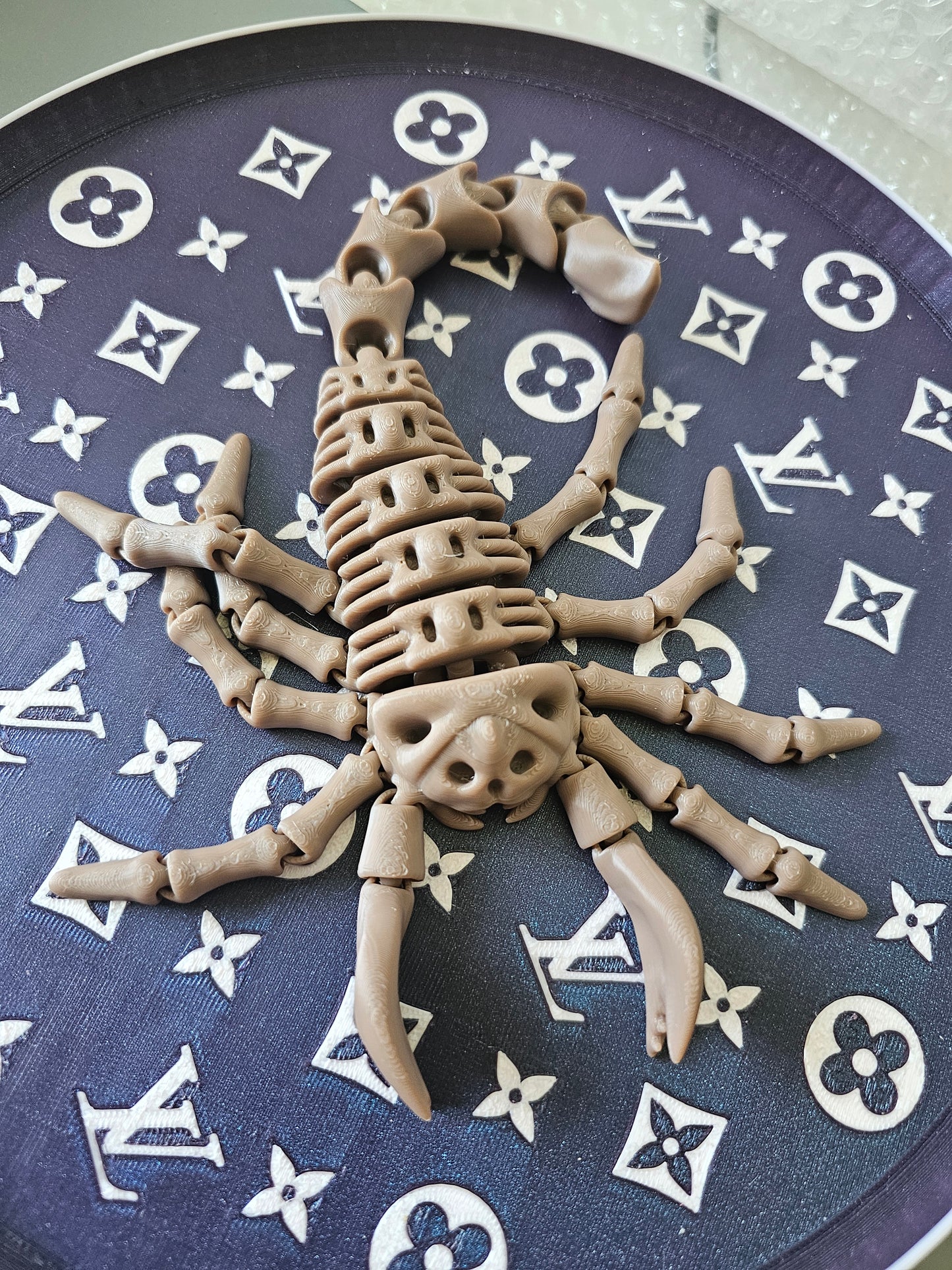 Flexi Skeleton Scorpion – Articulated 3D Printed Toy & Desk Decor