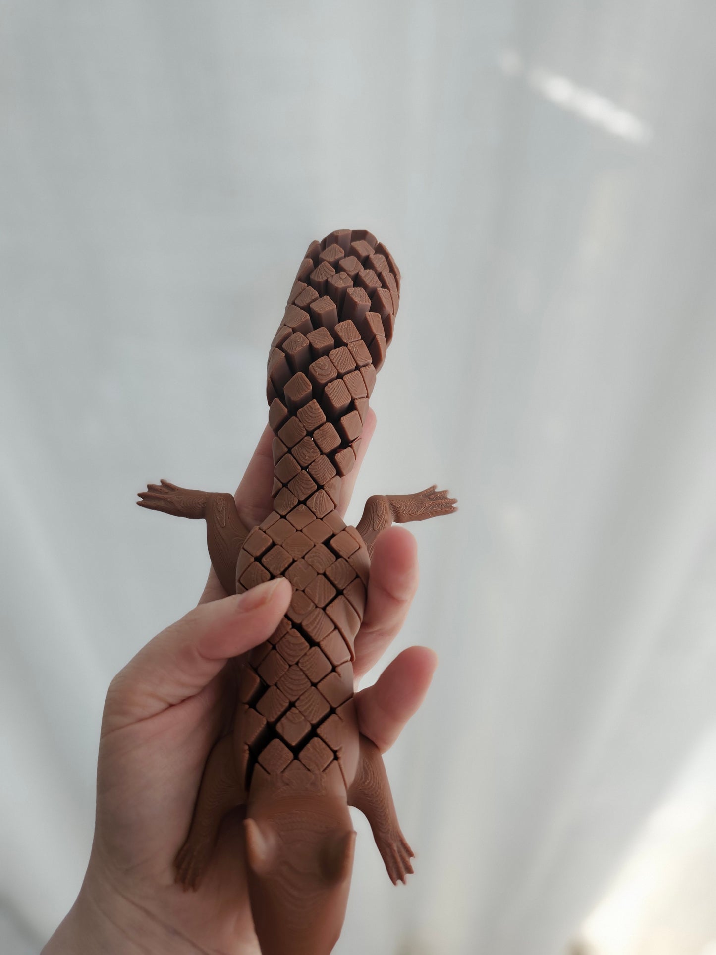 Flexi Squirrel 3D Print 23 cm – Articulated Animal Toy | Fidget & Desk Decor
