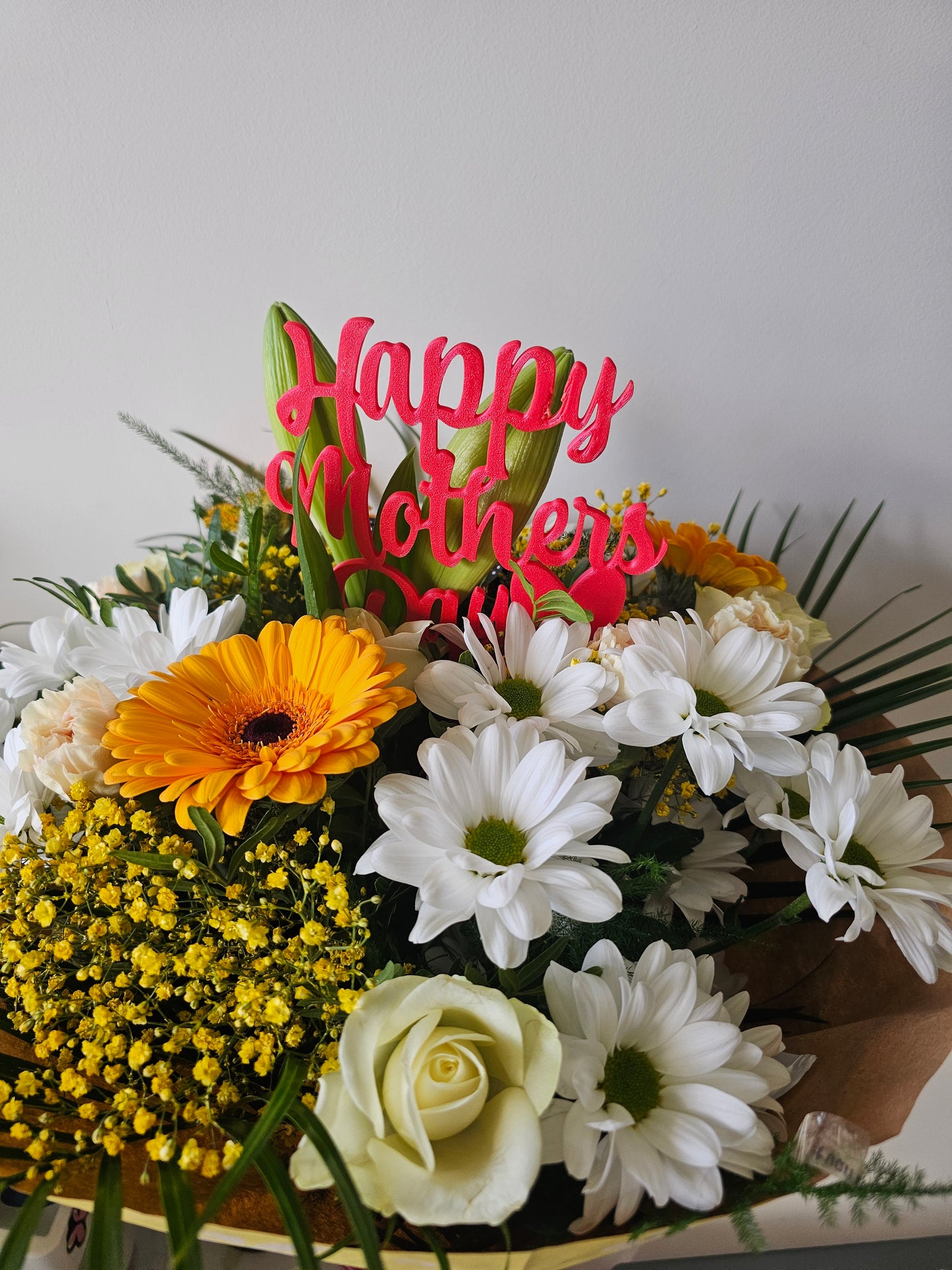 Happy Mother's Day Flower Topper