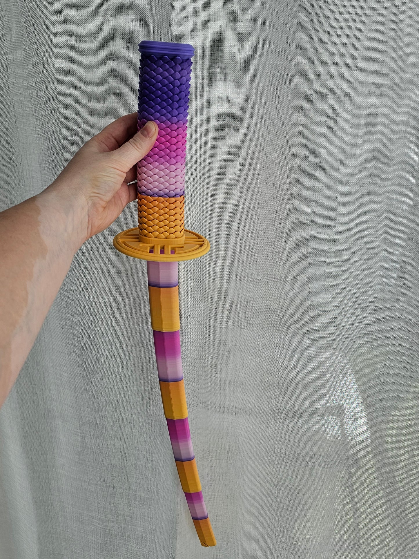 3D Printed Telescopic Sword