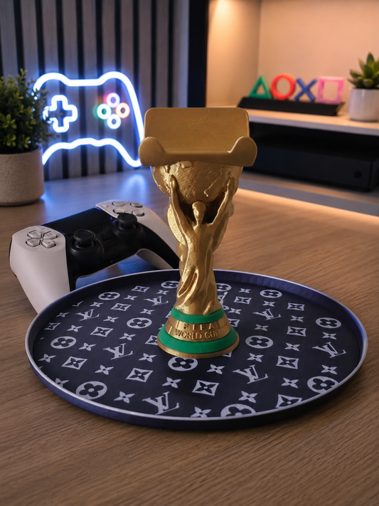 FIFA World Cup Trophy Controller Stand — 3D Printed