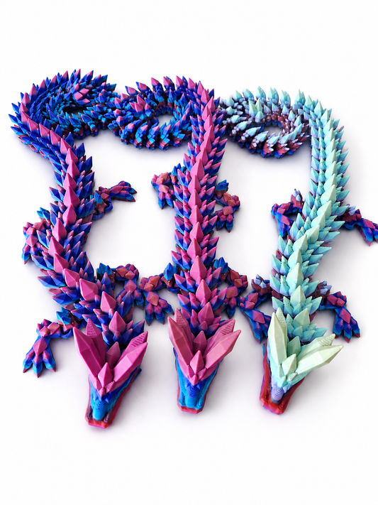 3D Articulated Dragon 69 cm