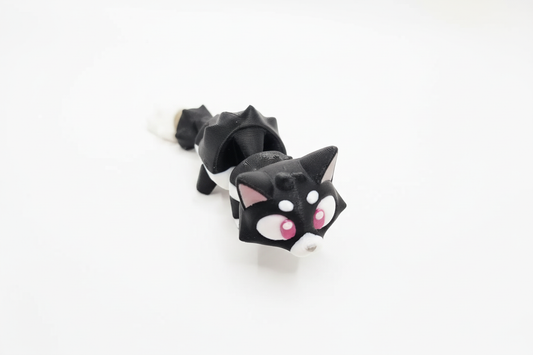 Flexi Cat – Articulated 3D Printed Fidget Figurine