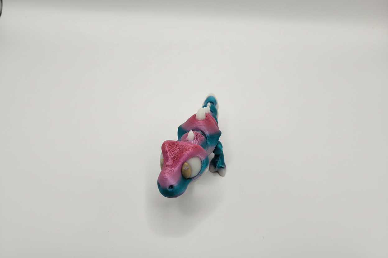 Flexi T-Rex Glow in the Dark – Articulated 3D Printed Figurine