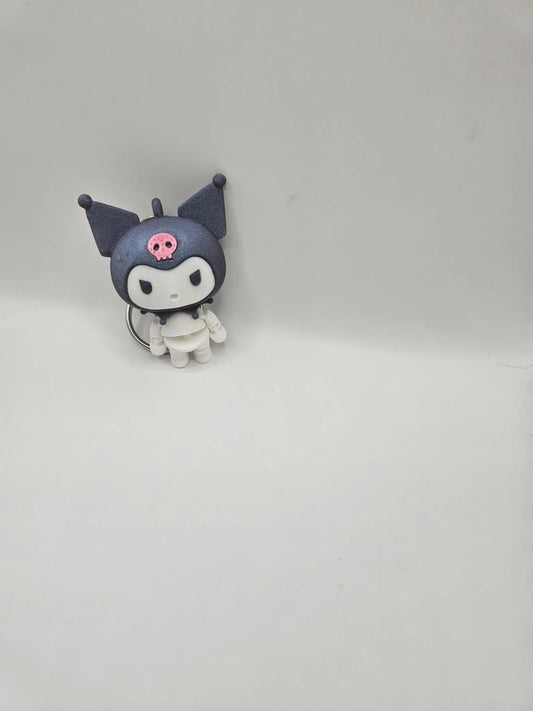Kuromi Sanrio Kaychain - kejsi3dprint