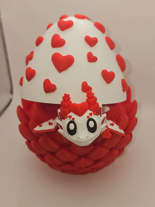 Love Dragon 3d With Egg - kejsi3dprint