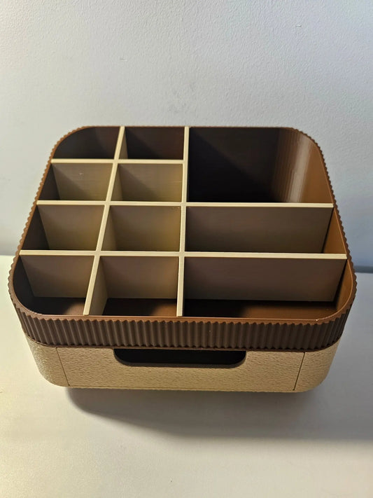 Modular organizer with a drawer – a stylish container for home and office | 3D printing - kejsi3dprint