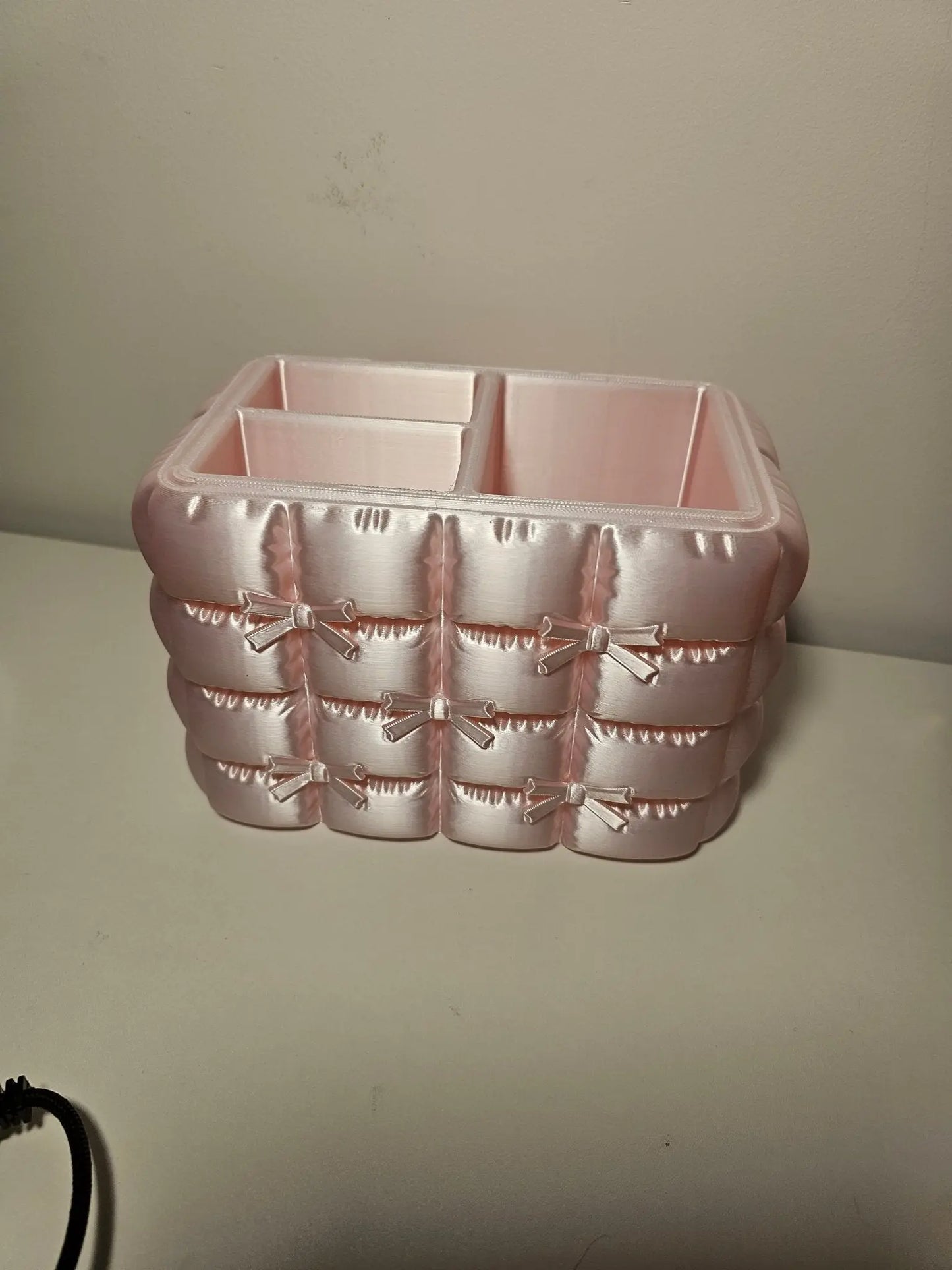 Stylish Organizer With a soft, quilted design and a subtle, satin sheen. - kejsi3dprint